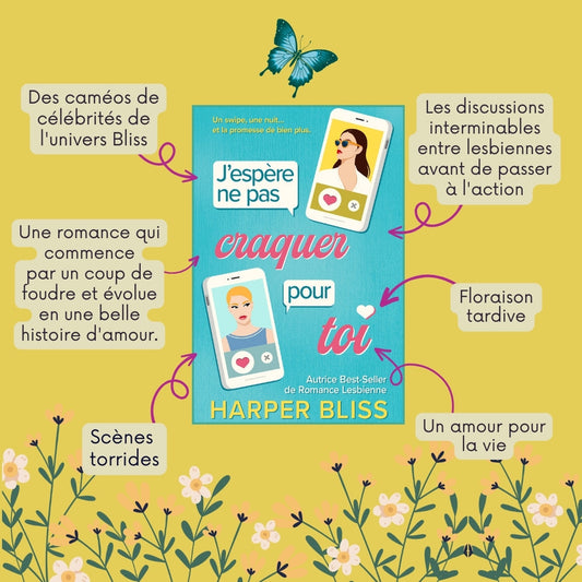 'J'espère ne pas craquer pour toi' est désormais disponible à l'achat sur mon site.